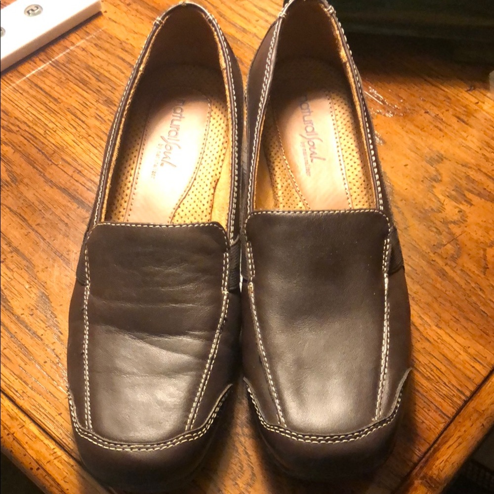Brown Leather Loafers